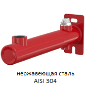 Консоль Astrex Astroconsole SST А27949 красного цвета из нержавеющей стали AISI 304