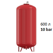 Расширительный бак Flamco Flexcon RM 600 3/10 бар объемом 600 литров с манометром