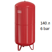 Напольный расширительный бак Flamco Flexcon R 140 1,5-6 bar объемом 140 литров для отопления