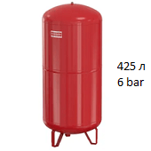 Напольный расширительный бак Flamco Flexcon R 425 1,5-6 bar объемом 425 литров для отопления