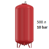 Расширительный бак Flamco Flexcon RM 500 3/10 бар объемом 500 литров с манометром