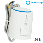 Сервопривод термоэлектрический Oventrop Aktor T 2P 1012416 нормально закрытый, 24 В     