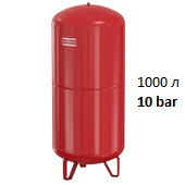 Расширительный бак Flamco Flexcon R 1000 3-10 bar объемом 1000 литров для отопления