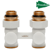 Прямой узел нижнего подключения Arrowhead Element White 216032W белого цвета
