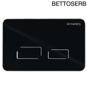 Сенсорная панель смыва Bettoserb SENSORIO 40006491 черный глянец