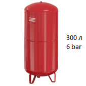 Напольный расширительный бак Flamco Flexcon R 300 1,5-6 bar объемом 300 литров для отопления