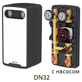 Насосная группа смесительная удлиненная Astrex AstroFlow MC-L DN32 с насосом Astrex GTA 32-8.0 