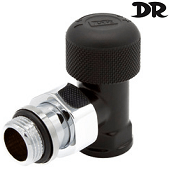 Угловой термостатический клапан DR 0251.15WHT0AP черный