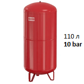 Расширительный бак Flamco Flexcon R 110 3-10 bar объемом 110 литров для отопления