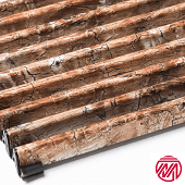 Алюминиевая рулонная решетка Mohlenhoff Decor Prestige DR 15 AW состаренное дерево