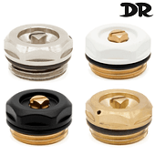 Воздухоотводчики ручные серии DR 0010 (Dragoman Rubinetterie) для радиаторов
