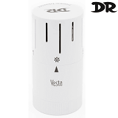 Термостатическая головка DR 0240.М6BLT0AP белого цвета     