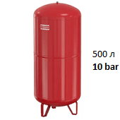 Расширительный бак Flamco Flexcon R 500 3-10 bar объемом 500 литров для отопления