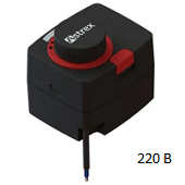 Сервопривод 3-х позиционный Astrex MSM A66341 230В поворотный 90°