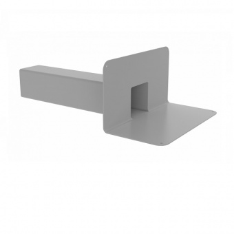Парапетная воронка Fachmann VC-PVC 100x100x450 Эконом (арт. 01.021), без листвоуловителя и углового отвода