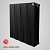 Биметаллический радиатор Royal Thermo PianoForte 500/10 секций черного цвета Noir Sable