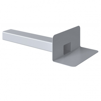 Парапетная воронка Fachmann VC-PVC 100x100x650 (арт. 01.140), без листвоуловителя и углового отвода
