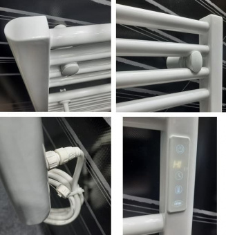 Элементы конструкции полотенцесушителя RIFAR D-LINE DL-120