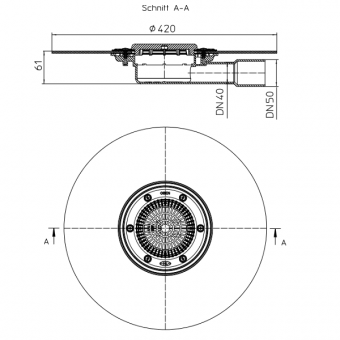 Размеры трапа HL90KH