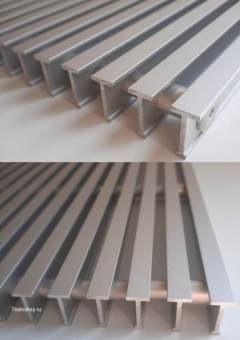 Фото 2 решетки ROLLS STANDART с разнополочным профилем 02