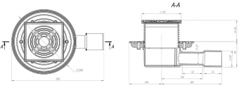 Трап Fachmann T 510.0 SOsP чертеж