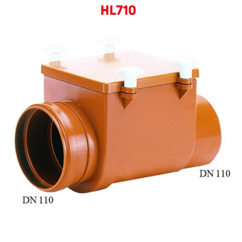 Механический канализационный затвор HL 710 DN110