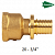 Муфта аксиальная с внутренней резьбой ARROWHEAD 20-3/4" AF-312-2020