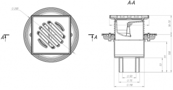 Трап Fachmann T 310.1 PNsB чертеж