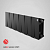 Биметаллический радиатор Royal Thermo PianoForte 200/18 секций цвет Noir Sable