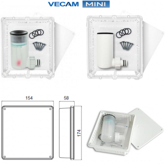 Сифон для кондиционеров VECAM Mini