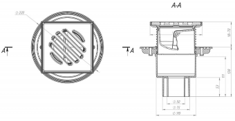 Трап Fachmann T 310.0 PNsB чертеж