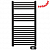 Полотенцесушитель электрический Zehnder Aura PBEBZ-090-050 черного цвета RAL 9005 matt 