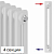 Дизайн радиатор Royal Thermo Insignia C2180-04 белого цвета цвет RAL 9016 с боковым подключением
