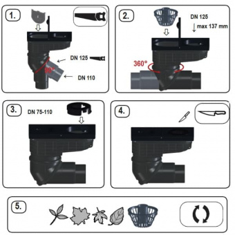 Пример монтажа HL600NG