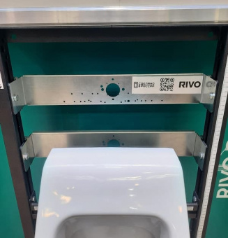 Фото 1 монтажной пластины RIVO Fix 100008 в инсталяции