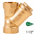 Косой сетчатый фильтр ARROWHEAD WF-101-40 1 1/2" (Ду40)