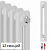 Дизайн радиатор Royal Thermo Insignia VC2180-12 белого цвета RAL 9016 с нижним подключением и термовентилем