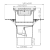 Размеры трапа HL616H/5 Размеры трапа HL616H/5
