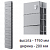 Вертикальный радиатор Royal Thermo PianoForte Tower 200/22 секции Silver Satin