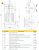 Размеры бойлера ELSEN EWH03U.100i и основные подключения