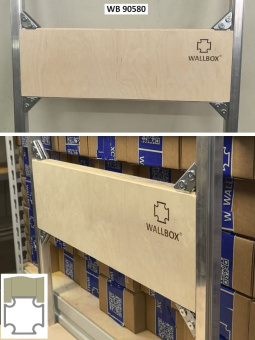 Монтажная пластина WALLBOX WB 90580 большая (580x200 мм) для скрытых и внешних фитингов