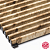 Алюминиевая рулонная решетка Mohlenhoff Decor Prestige DR 15 KB цвета карельская береза