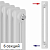 Дизайн радиатор Royal Thermo Insignia C2180-06 белого цвета цвет RAL 9016 с боковым подключением