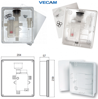 Сифон для кондиционеров Vecam (Vecamco)