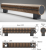 Напольный водяной конвектор SAVVA Timber KN 170-280-1000 в цвете Натуральный Дуб