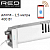 Электрический плинтусный обогреватель конвектор RED Solution RCH-7002S-WL