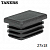 Заглушка торцевая пластиковая TANERS 27x18