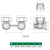 Размеры и чертеж Arrowhead Element White 216132W Размеры и чертеж Arrowhead Element White 216132W