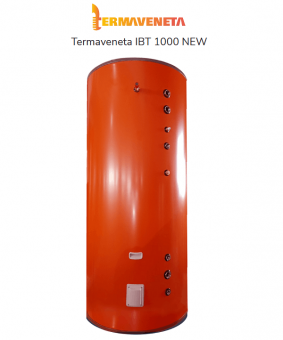 Бойлер косвенного нагрева Termaveneta IBT 1000 NEW из нержавеющей стали. Объем 1000 литров