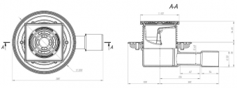Трап Fachmann T 510.0 SNsP чертеж